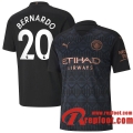 Manchester City Maillot de Bernardo #20 Exterieur 2020-21