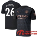 Manchester City Maillot de Mahrez #26 Exterieur 2020-21