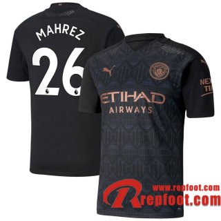 Manchester City Maillot de Mahrez #26 Exterieur 2020-21