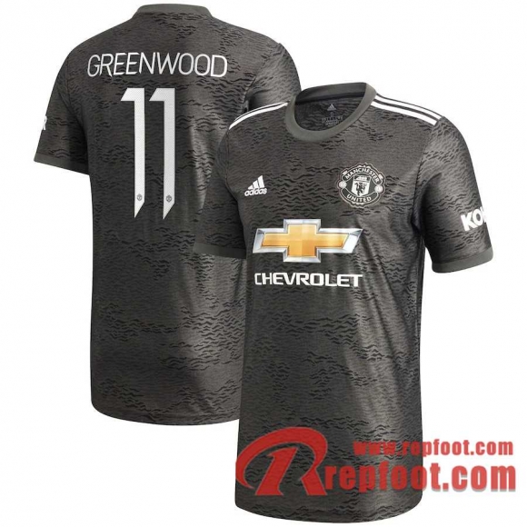 Manchester United Maillot de Greenwood 11 Exterieur 2020-21