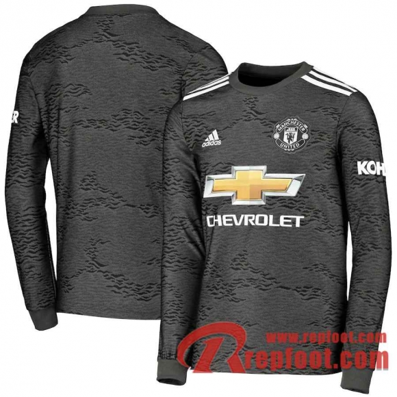 Manchester United Maillot de Exterieur Manches longues 2020-21