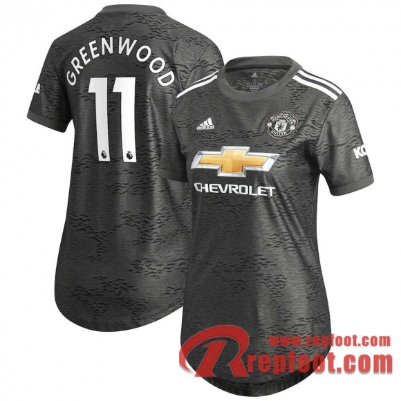 Manchester United Maillot de Greenwood 11 Exterieur Femme 2020-21