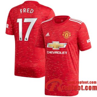 Manchester United Maillot de Fred #17 Domicile 2020-21