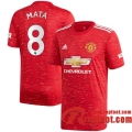 Manchester United Maillot de Juan Mata #8 Domicile 2020-21