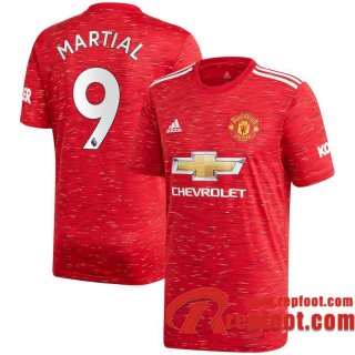 Manchester United Maillot de Anthony Martial #9 Domicile 2020-21