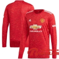 Manchester United Maillot de Domicile Manches longues 2020-21