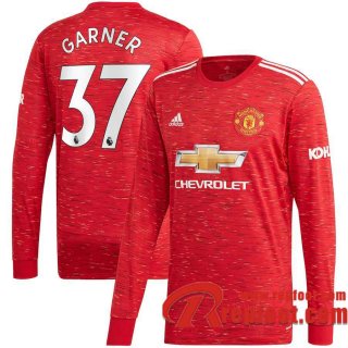 Manchester United Maillot de James Garner #37 Domicile Manches longues 2020-21