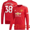 Manchester United Maillot de Axel Tuanzebe #38 Domicile Manches longues 2020-21