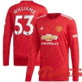 Manchester United Maillot de Brandon Williams #53 Domicile Manches longues 2020-21