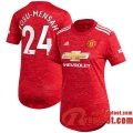 Manchester United Maillot de Timothy Fosu-Mensah #24 Domicile Femme 2020-21