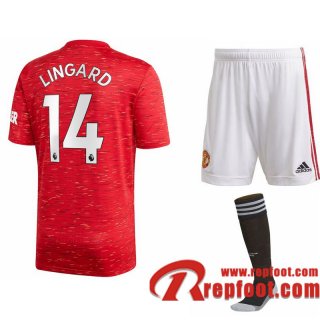 Manchester United Maillot de Jesse Lingard #14 Domicile Enfant 2020-21