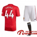 Manchester United Maillot de Tahith Chong #44 Domicile Enfant 2020-21