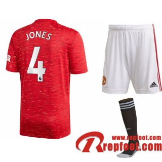 Manchester United Maillot de Phil Jones #4 Domicile Enfant 2020-21