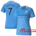 Manchester City Maillot de Raheem Sterling #7 Domicile Femme 2020-21