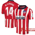 Atletico Madrid Maillot de M. Llorente #14 Domicile 2020-21