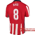 Atletico Madrid Maillot de Saúl #8 Domicile Femme 2020-21