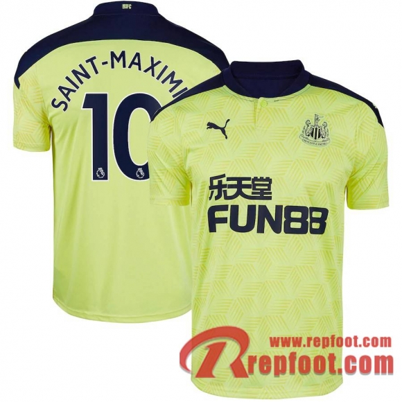 Newcastle United Maillot de Saint-Maximin #10 Exterieur 2020-21