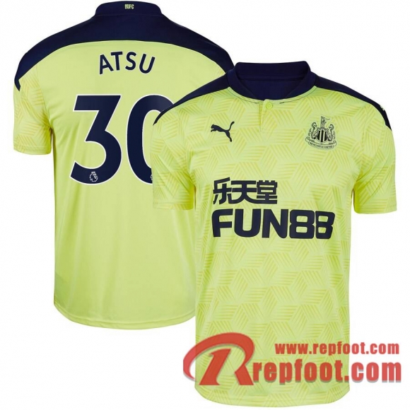 Newcastle United Maillot de Atsu #30 Exterieur 2020-21