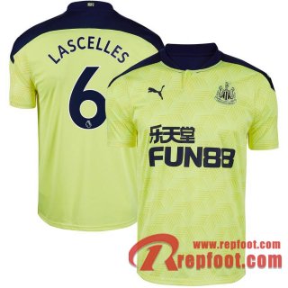 Newcastle United Maillot de Lascelles #6 Exterieur 2020-21
