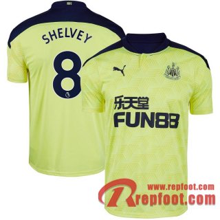 Newcastle United Maillot de Shelvey #8 Exterieur 2020-21