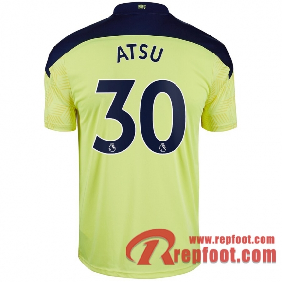 Newcastle United Maillot de Atsu #30 Exterieur Enfant 2020-21