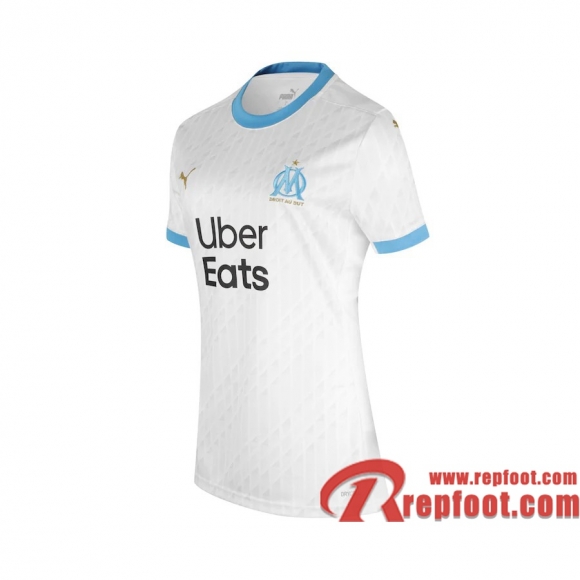 Olympique Marseille Maillot de Femme Domicile 2020-21 Olympique Marseille Maillot de Femme Domicile 2020-21