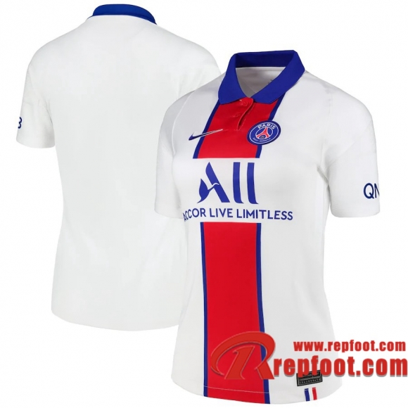 Paris Saint Germain Maillot de Femme Exterieur 2020-21