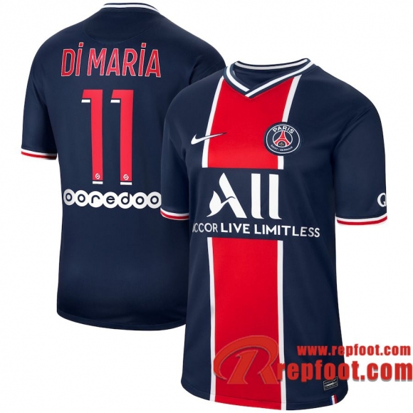 PSG Maillot de Di María #11 Domicile 2020-21