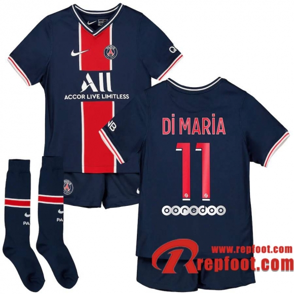 PSG Maillot de Di María #11 Domicile Enfant 2020-21