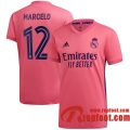 Real Madrid Maillot de Marcelo Vieira da Silva #12 Exterieur 2020-21