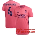 Real Madrid Maillot de Sergio Ramos #4 Exterieur 2020-21