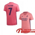 Real Madrid Maillot de Eden Hazard #7 Exterieur Femme 2020-21