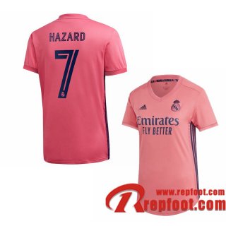 Real Madrid Maillot de Eden Hazard #7 Exterieur Femme 2020-21