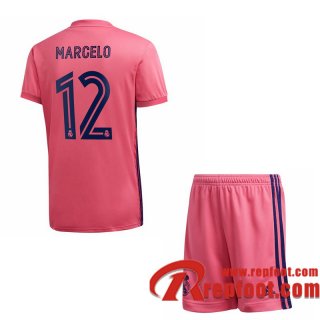 Real Madrid Maillot de Marcelo Vieira da Silva #12 Exterieur Enfant 2020-21