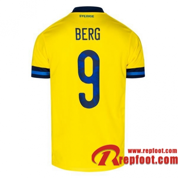 Suede Maillot de BERG #9 Domicile EURO 2020