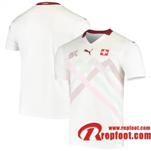 Suisse Maillot de Exterieur EURO 2020