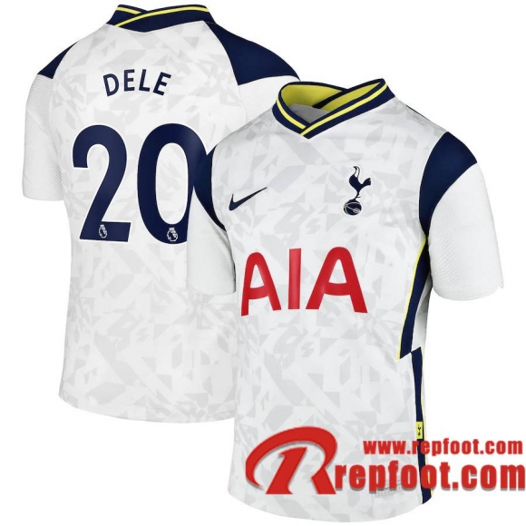 Tottenham Hotspur Maillot de David Dele #20 Domicile 2020-21