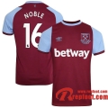 West Ham United Maillot de Noble #16 Domicile 2020-21