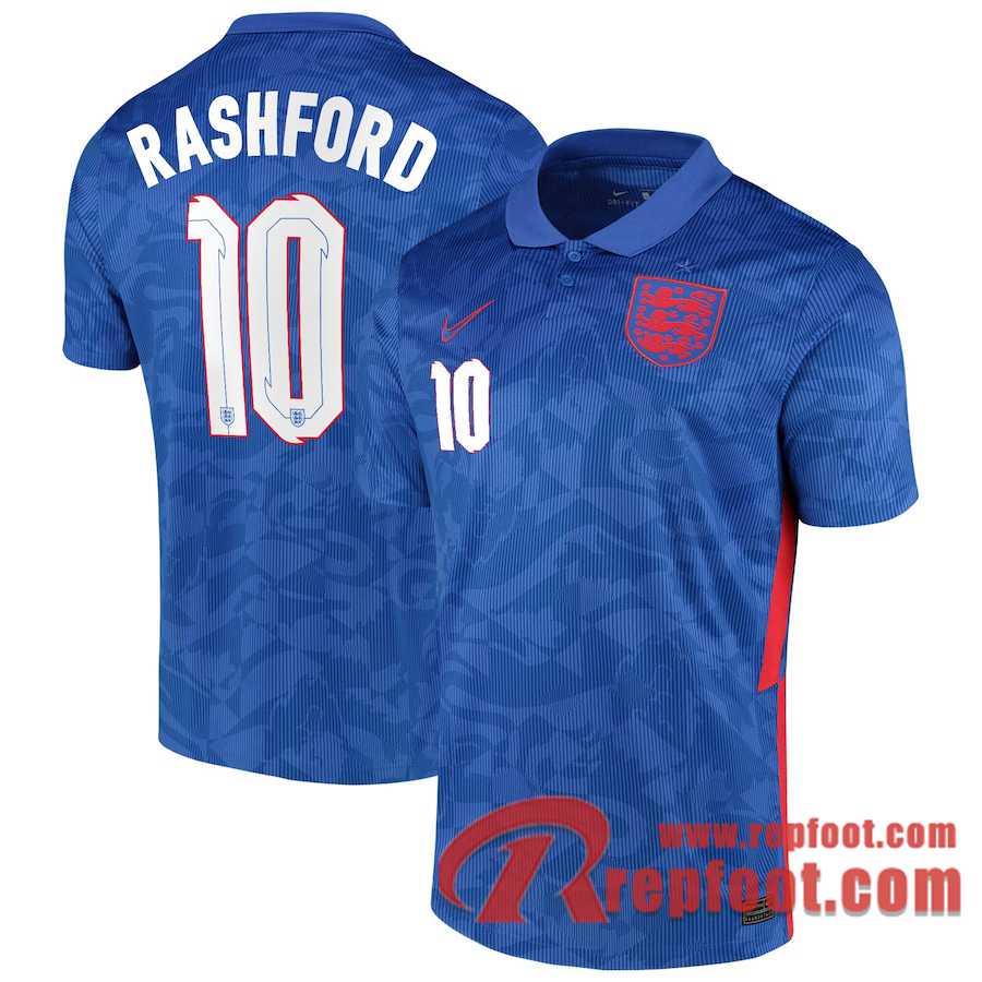 Maillot de foot 20-21 Angleterre Rashford #10 Exterieur ...