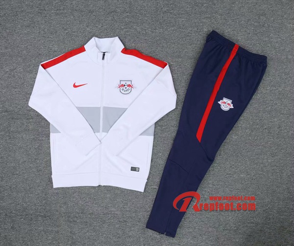 Nouveau Veste Survetement De Foot Rb Leipzig Blanc Achat ...