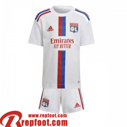 Maillot De Foot Olympique Lyon Domicile Enfant 2022 2023  Maillot De Foot Olympique Lyon Domicile Enfant 2022 2023